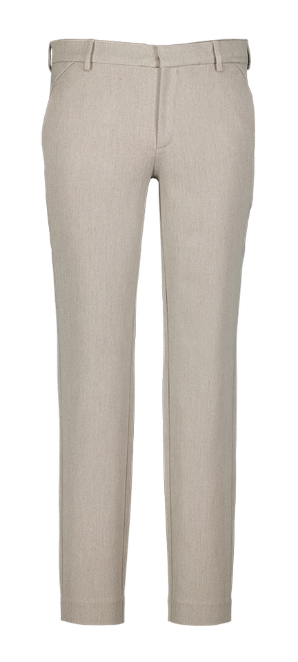 Beige geklede broek Josh Plain 