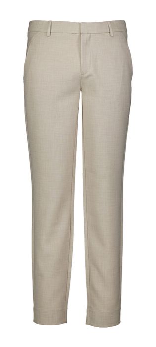Beige geklede broek Plain