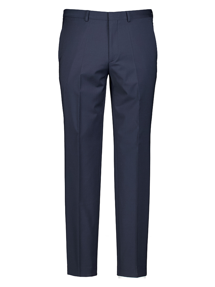 Donkerblauwe kostuumbroek Hesten Hugo Boss