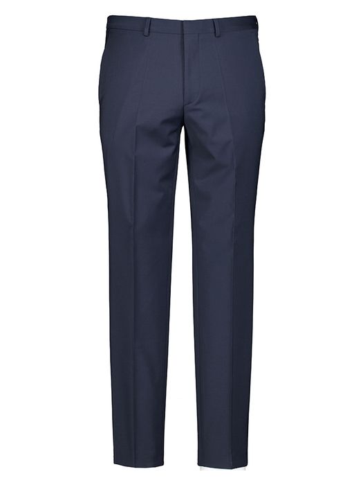 Donkerblauwe kostuumbroek Hesten Hugo Boss