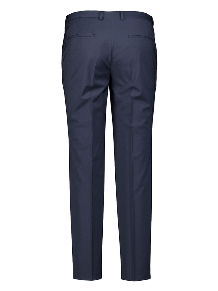 Donkerblauwe kostuumbroek Hesten Hugo Boss