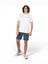 Donkerblauwe short Reflex Easy Baby Cord Reell 