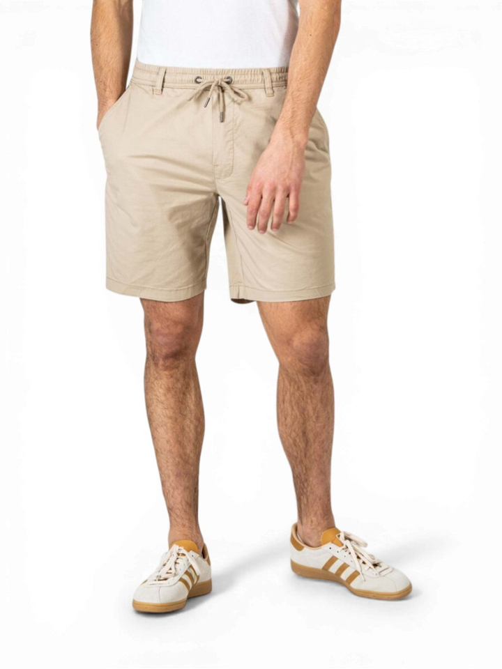 Beige short met elastiek Reell