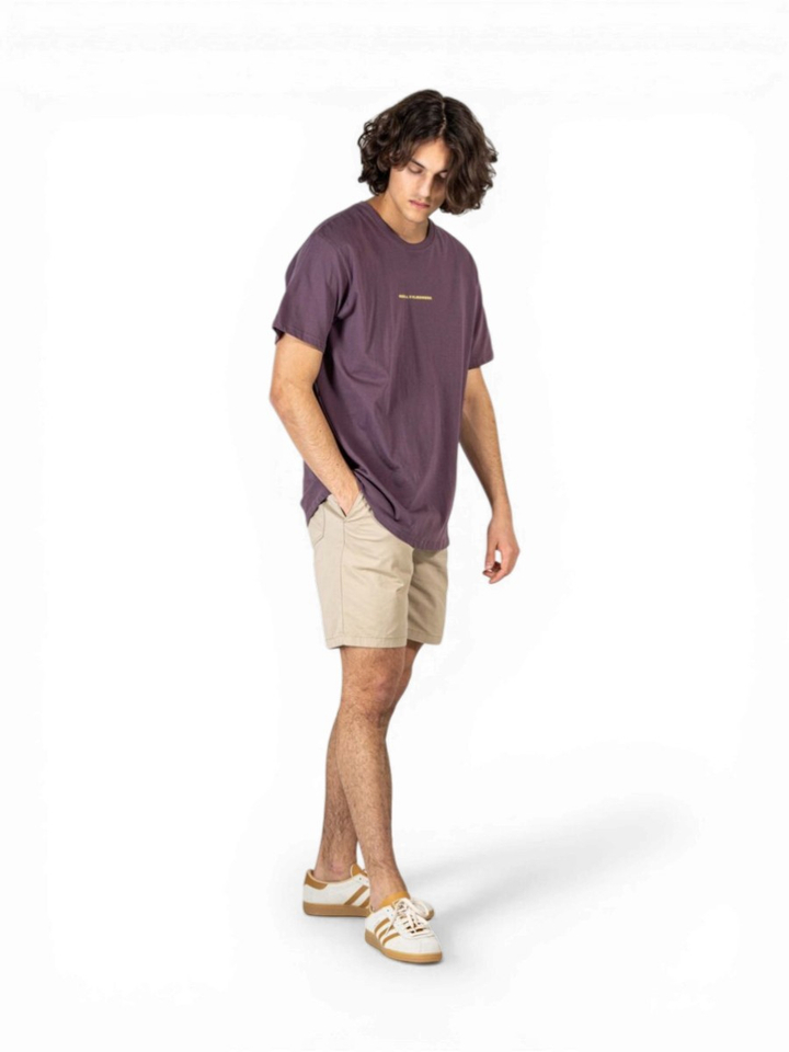 Beige short met elastiek Reell