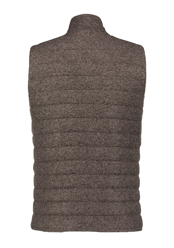 Donkergrijze bodywarmer State of Arte 