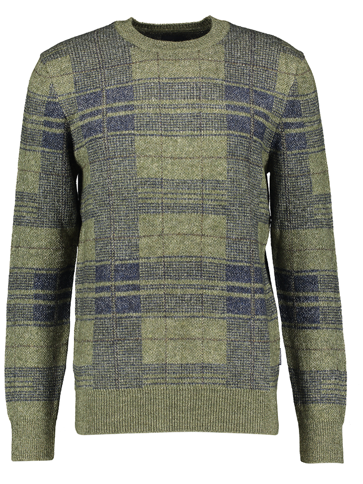 Groene trui met ruit motief State Of Art