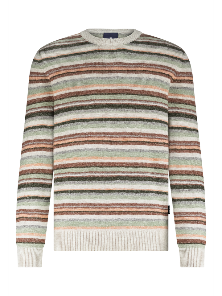 Gestreepte multicolor trui State Of Art 