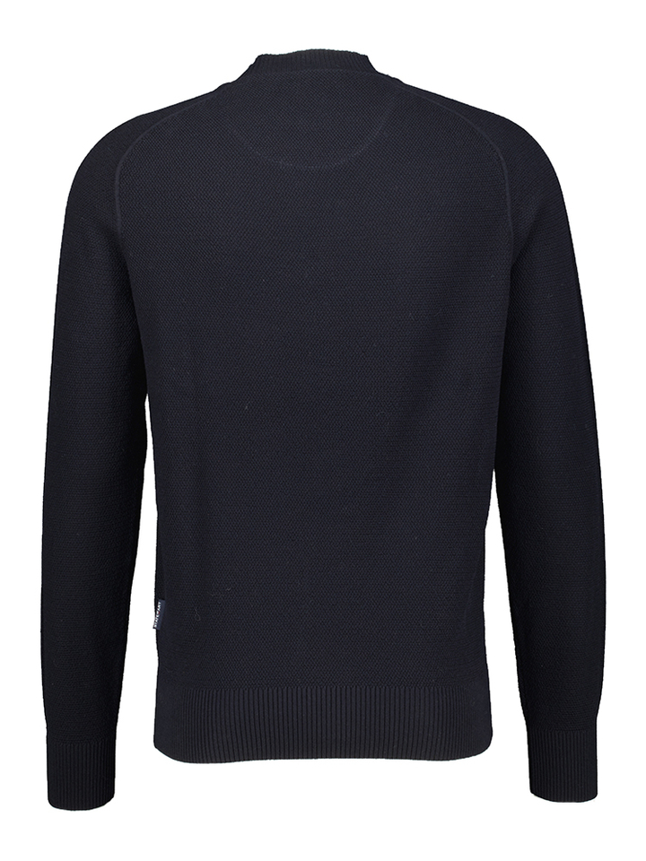 Blauwe trui met opstaande kraag State Of Art 