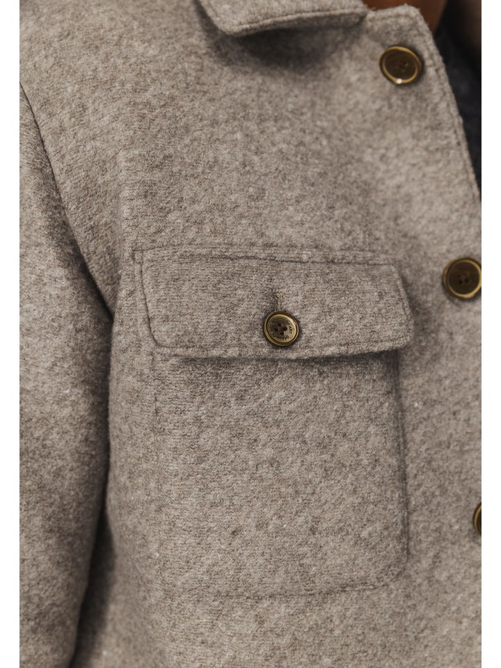 Bruin vestje met knopen State of Art