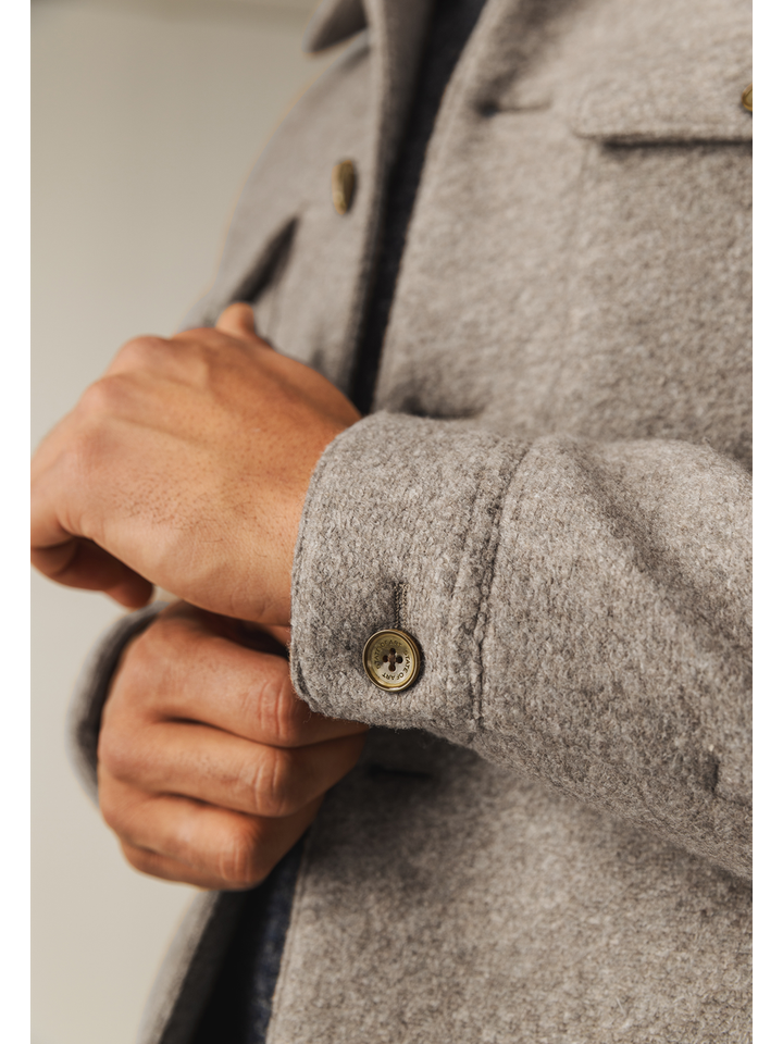 Bruin vestje met knopen State of Art