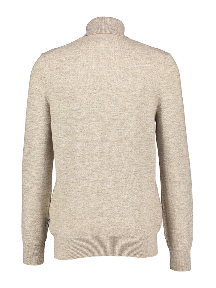 Beige trui met rolkraag State of Art