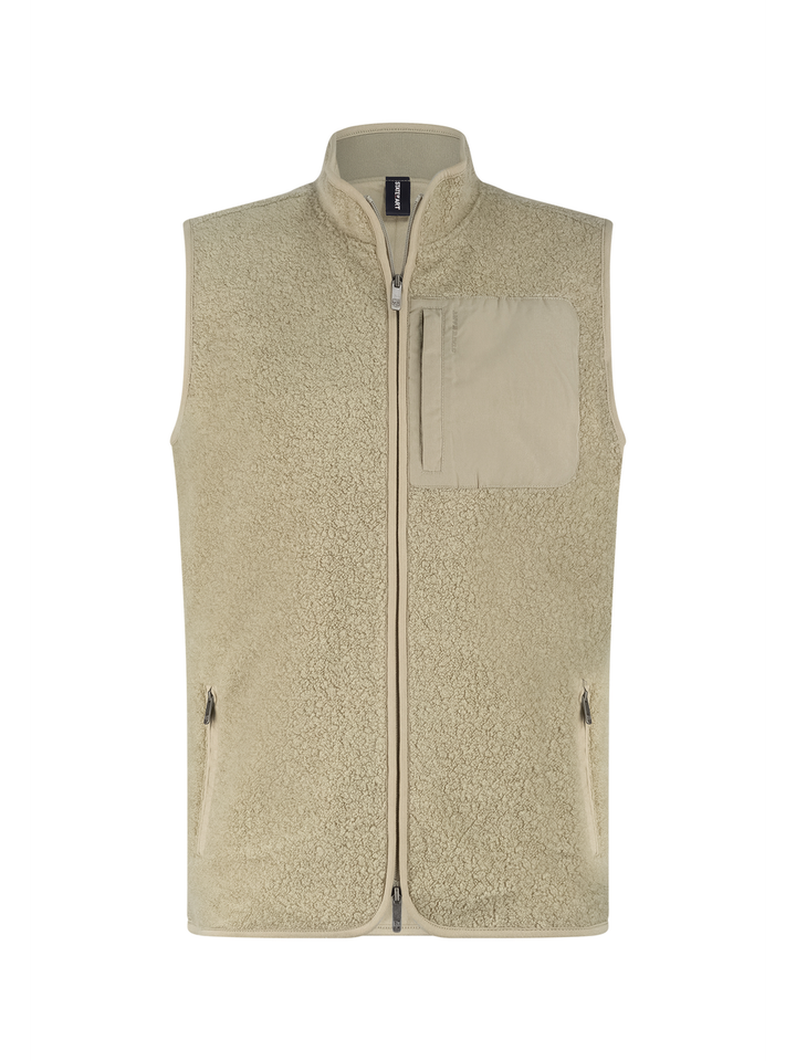 Beige teddy bodywarme State Of Art