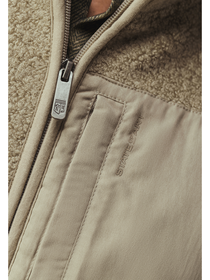 Beige teddy bodywarme State Of Art