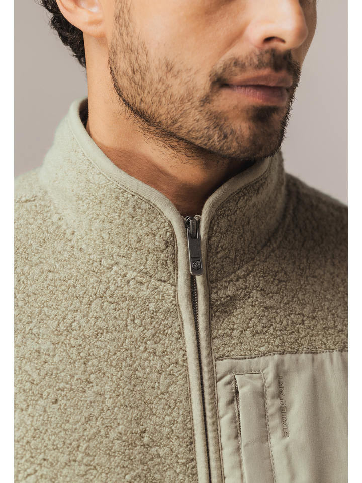 Beige teddy bodywarme State Of Art