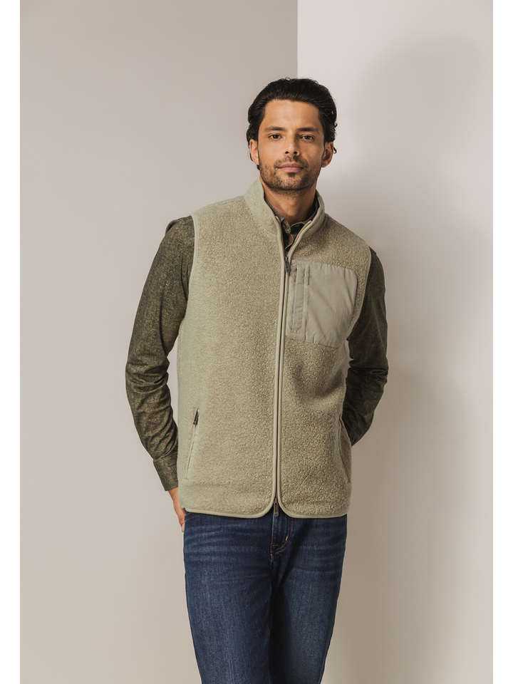 Beige teddy bodywarme State Of Art