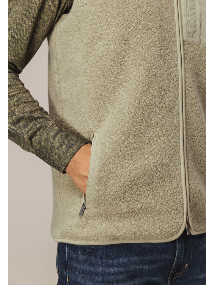 Beige teddy bodywarme State Of Art