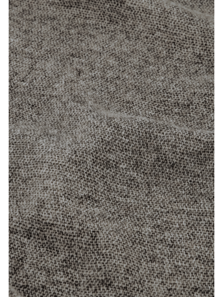 Bruingrijze wollen sjaal State of Art