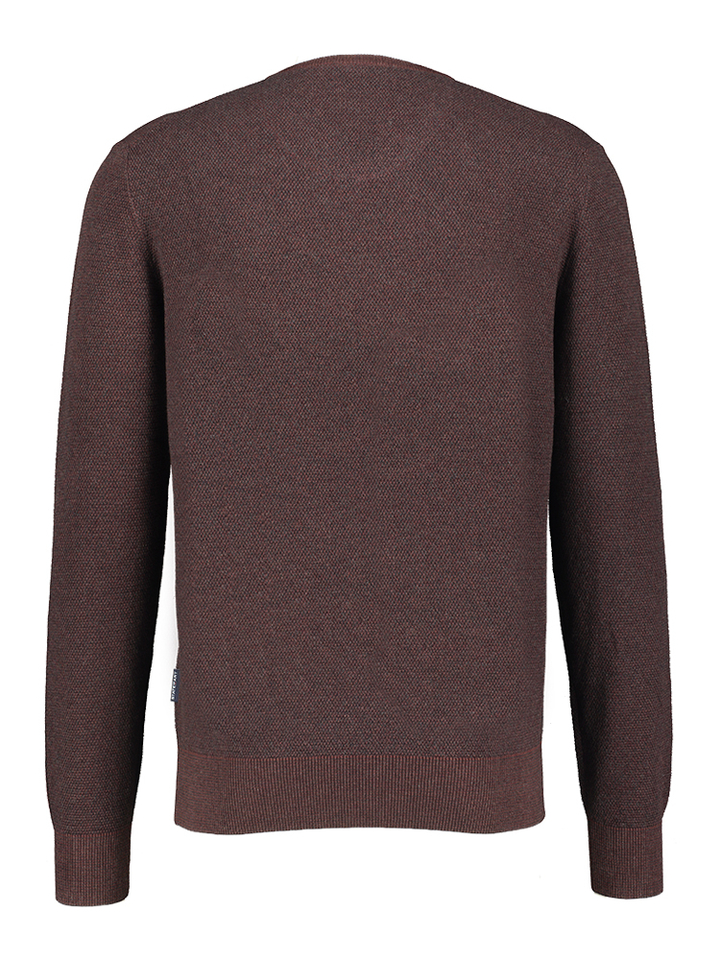 Bordeaux trui me V-hals State of Art