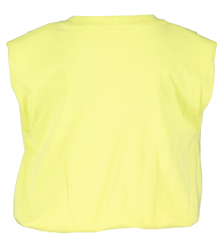 Gele t-shirt met logo AO76