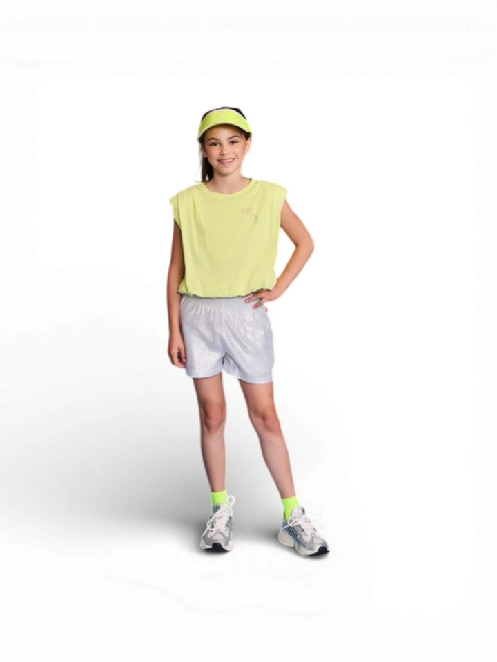 Gele t-shirt met logo AO76