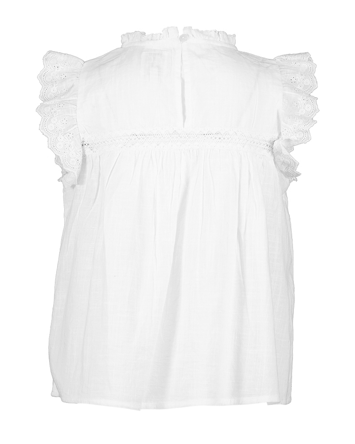 Witte katoenen top AO76