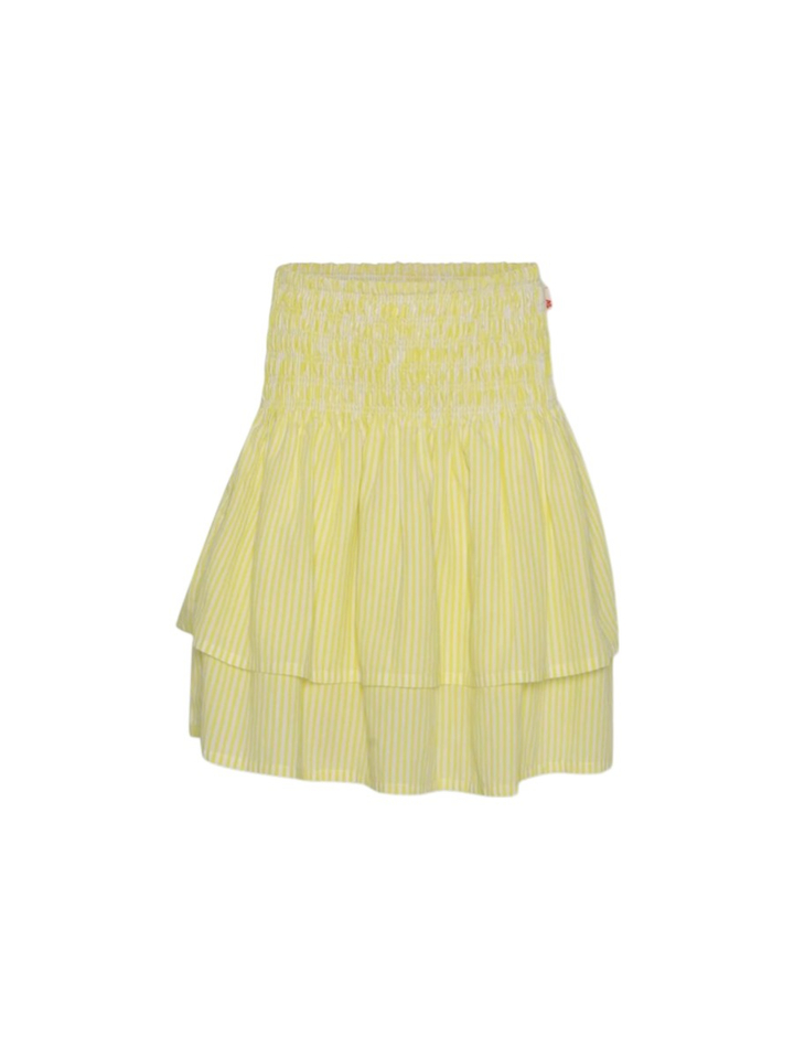 Gestreepte gele rok AO76