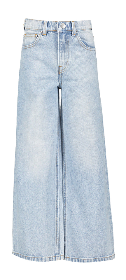 Blauwe flared jeans AO76 