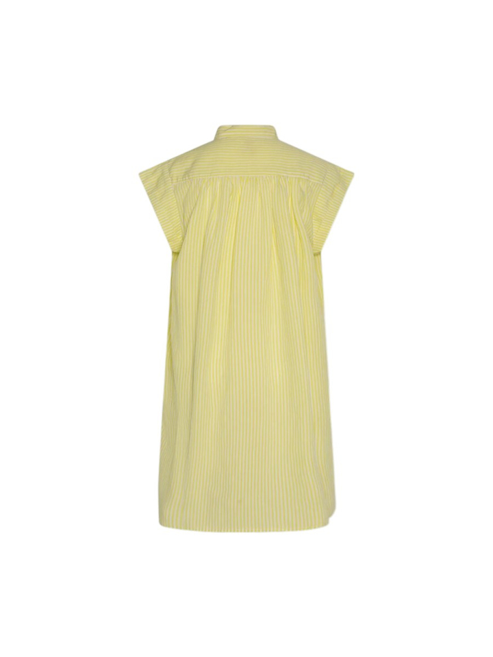 Gestreept geel kleed AO76