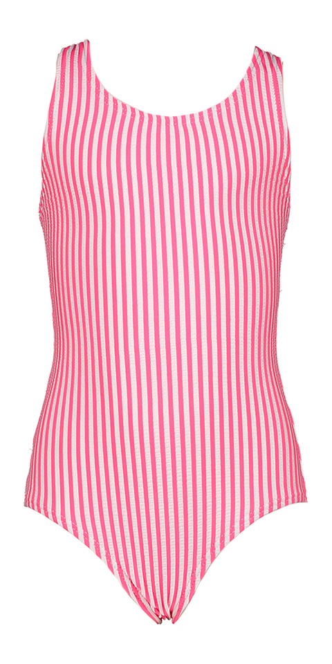Pink gestreept beachwear AO 