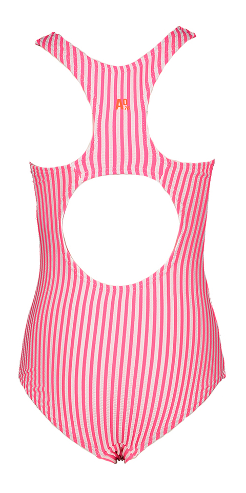 Pink gestreept beachwear AO 