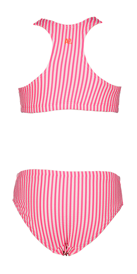 Pink gestreepte beachwear AO 