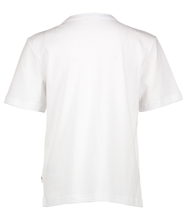 Witte t-shirt met print AO76