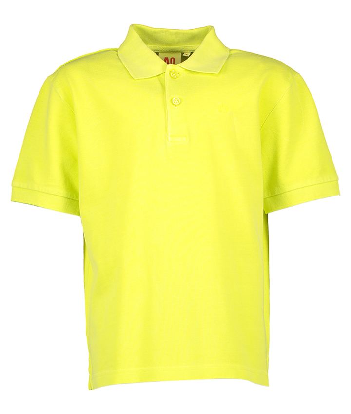 Gele polo met logo AO76 