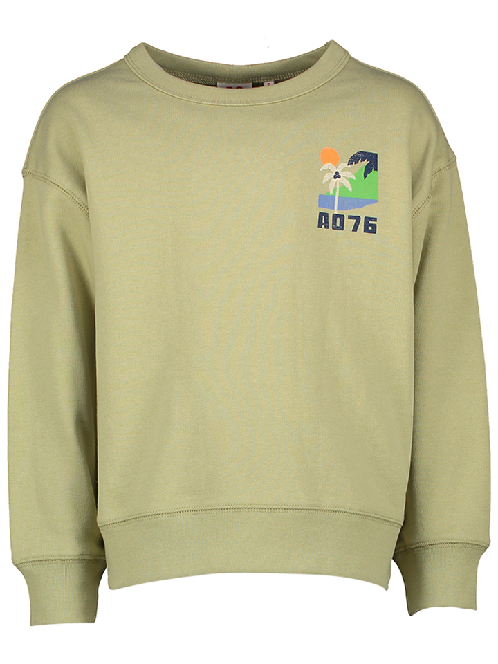 Groene met met print en logo AO76