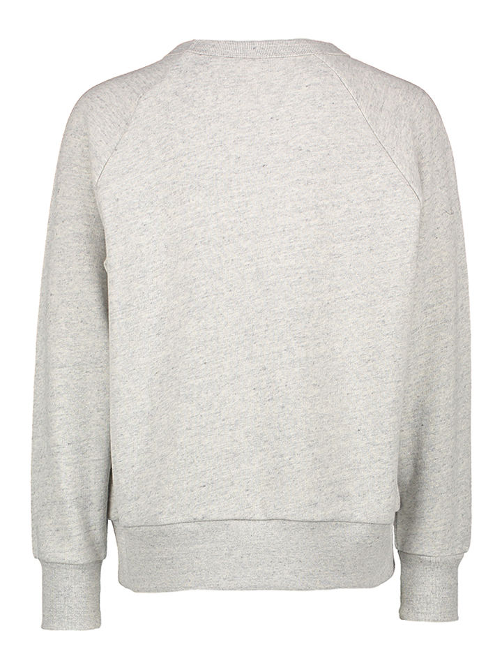 Grijze sweater print AO76