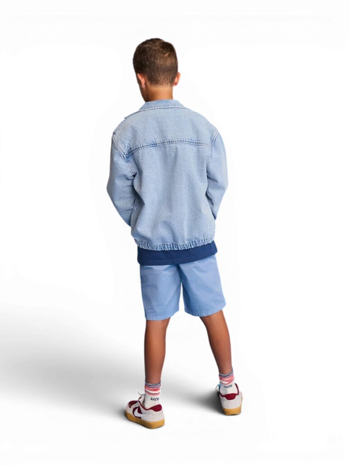Blauwe short AO76
