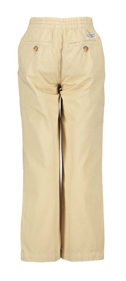 Beige straight fit broek AO76