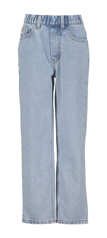 Blauwe loose fit jeans AO76