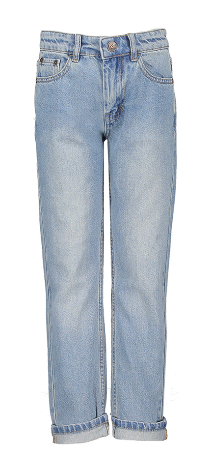 Blauwe slim fit jeans AO76