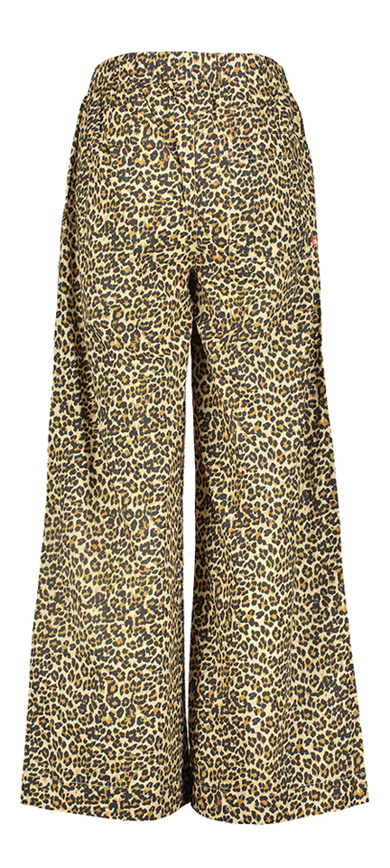 Multicolor oversized dierenprint broek Karyn Bellerose