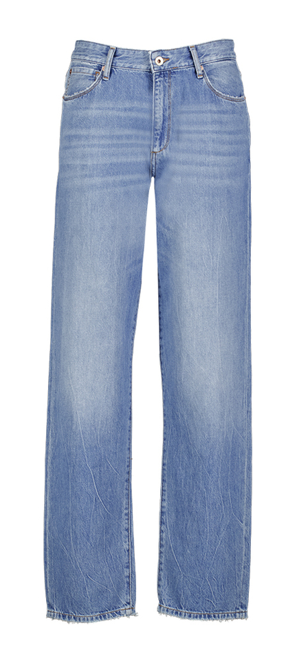 Blauwe jeans loose fit Kissy Bellerose