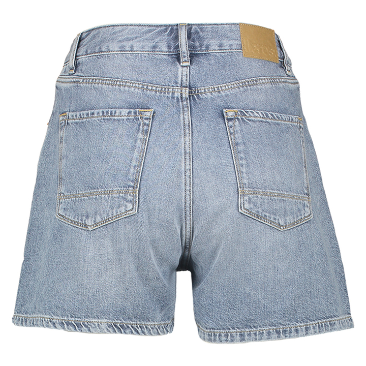Blauwe jeans short met ster detail Kyle Bellerose 