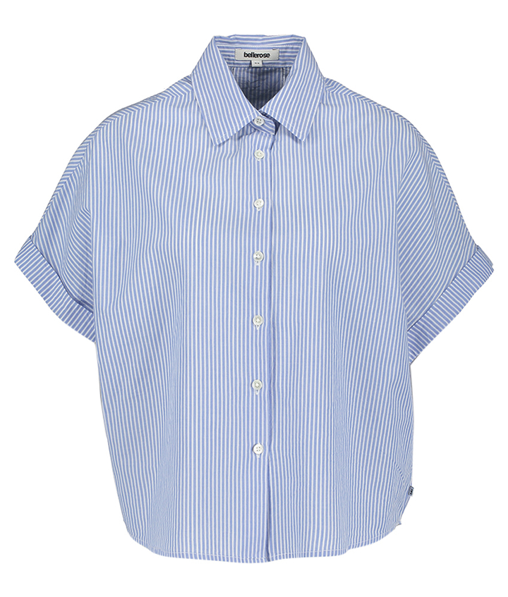 Blauwe gestreepte bloes Home Bellerose