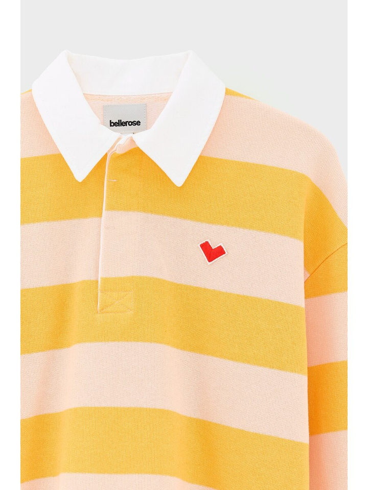 Geel gestreepte sweater Fruta Bellerose