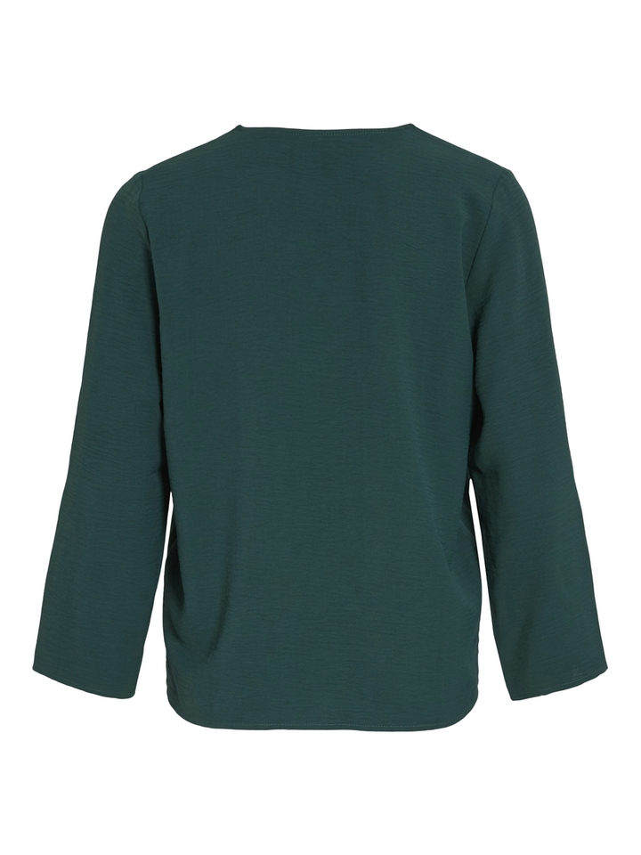 Groene blouse met v-hals Vijosa Vila