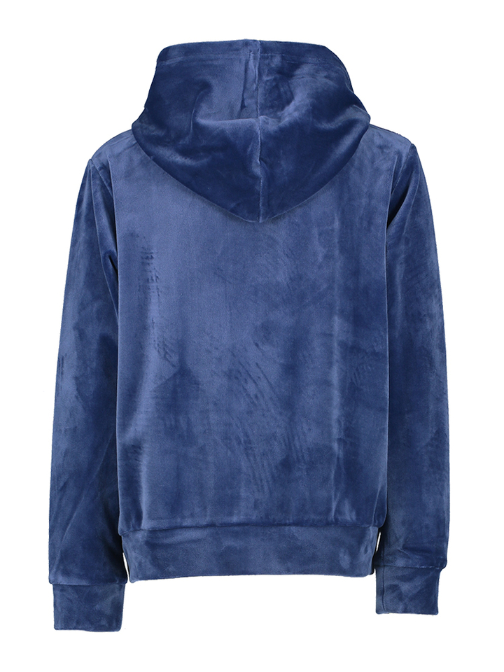 Blauwe zachte gilet met rits Name It 