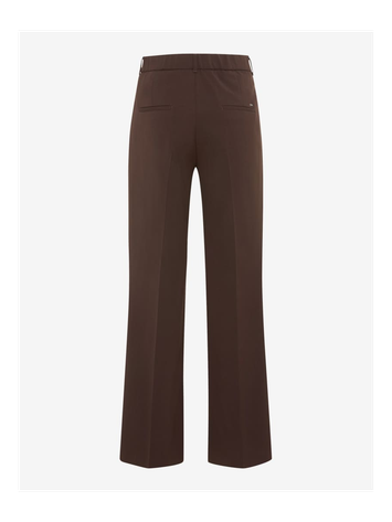 Bruine lange bootcut broek Style.Maine Brax 