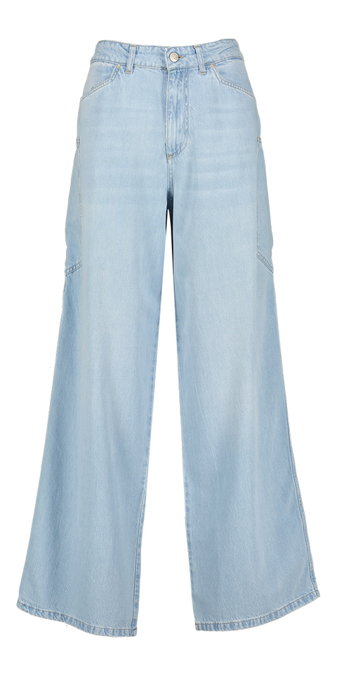 Lichtblauwe loose fit jeans Mia Noir'N'Bleu