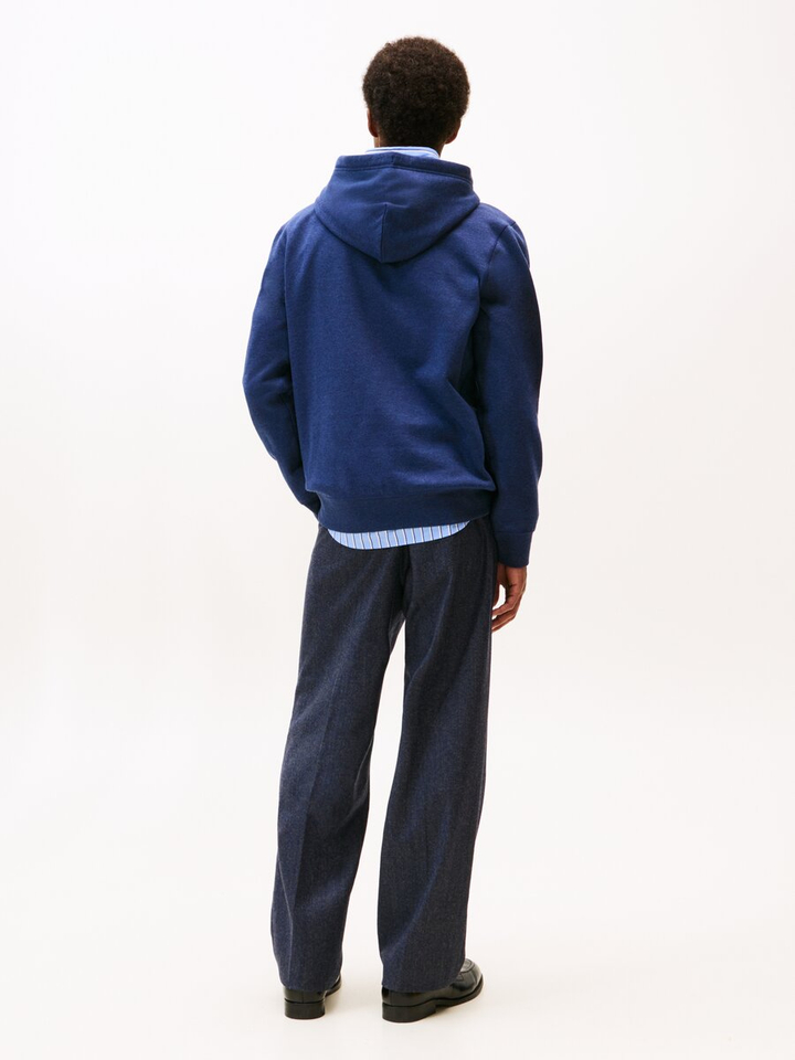 Blauwe Sweater met kap Tommy 