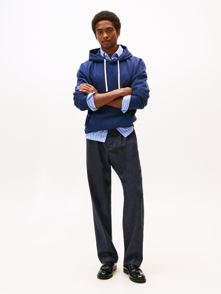 Blauwe Sweater met kap Tommy 